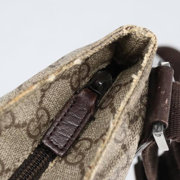 GUCCI GG Supreme Shoulder Bag Pvc Beige - Picture 15 of 16